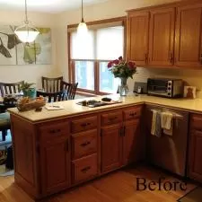 kitchen-gets-a-new-twist-with-indigo-blue-and-vanilla-painted-cabinetry-in-dover-pa 1
