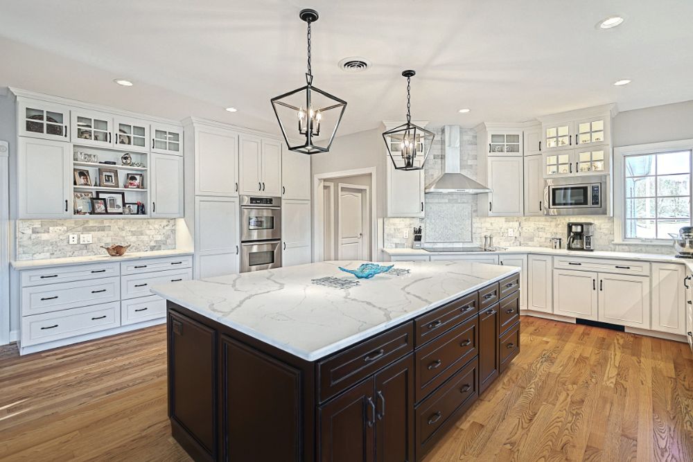 Large Gourmet Kitchen Gets A Revival In, Gourmet Kitchen Island With Leaf