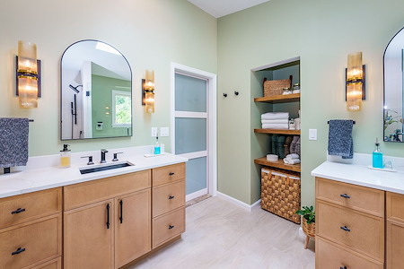 Dated to dream bathroom red oak york remodel