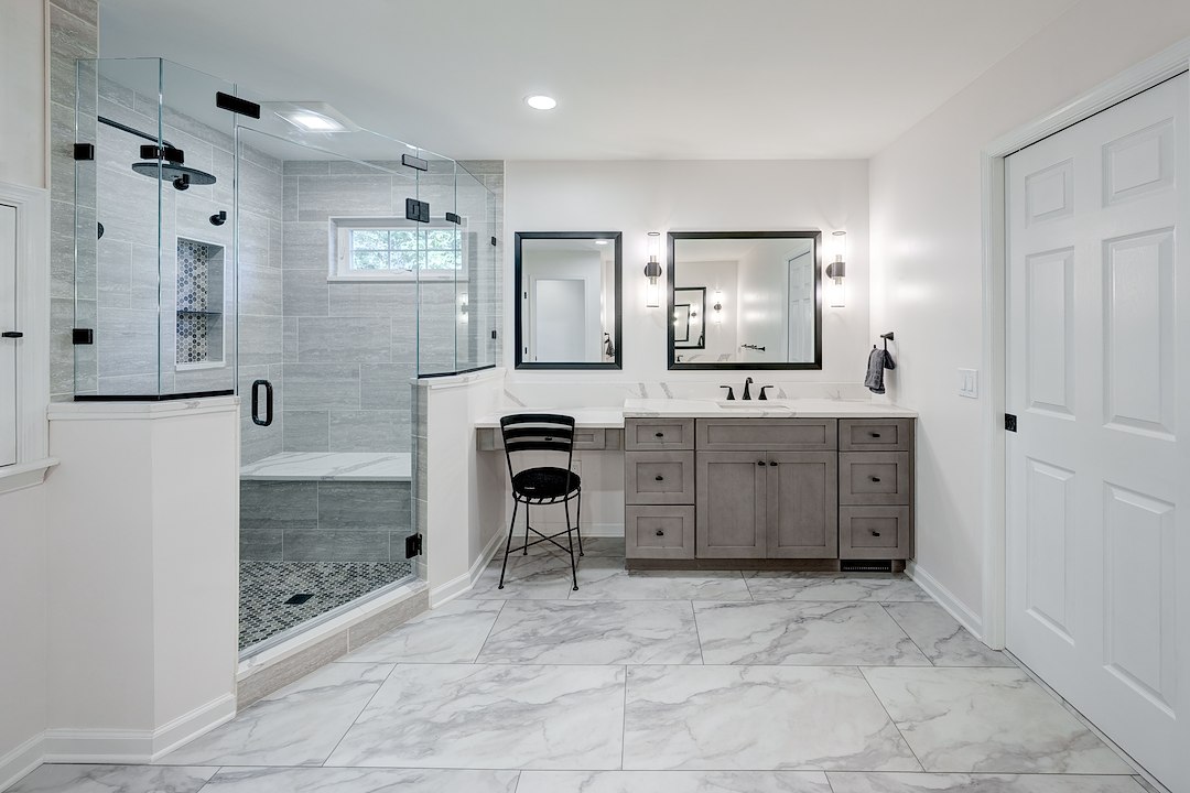 A Master Bathroom Reimagined...Where Every Day Routines Meet Resort-Style Luxury. 
