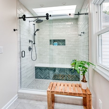 Serene and Peaceful Master Bathroom Suite