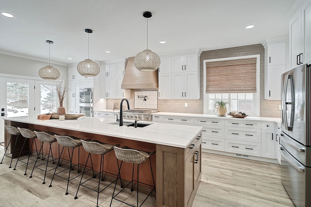 Spacious Kitchen Becomes the Heart of this Springwood Home